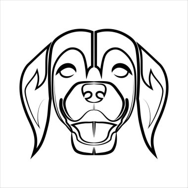 Tişört tasarım logosu ya da sembol maskotu avatar dövmesi için iyi bir kullanım alanı.