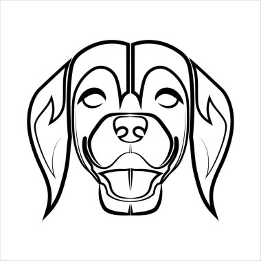 Tişört tasarım logosu ya da sembol maskotu avatar dövmesi için iyi bir kullanım alanı.