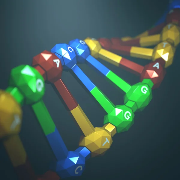 DNA genteknik — Stockfoto