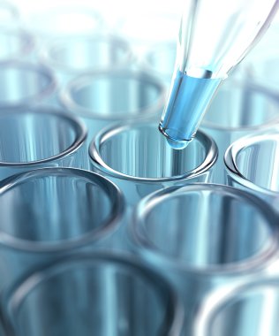 Test tüpleri pipet