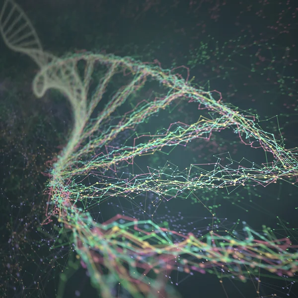 ДНК генної інженерії — стокове фото