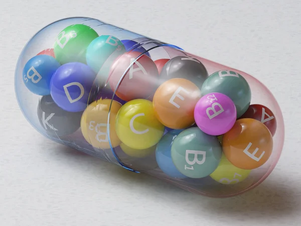Multivitamin takviyesi hap