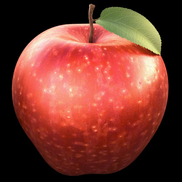 Red Apple close up — Stock Photo, Image