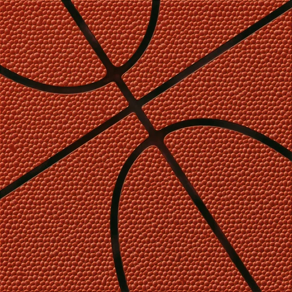 Background with highly detailed texture of basketball. — Stock Photo, Image