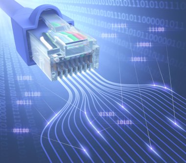 Rj45 ağ ikili