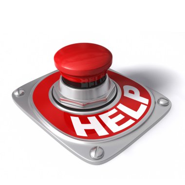 Kırmızı bir düğme ile word yardım