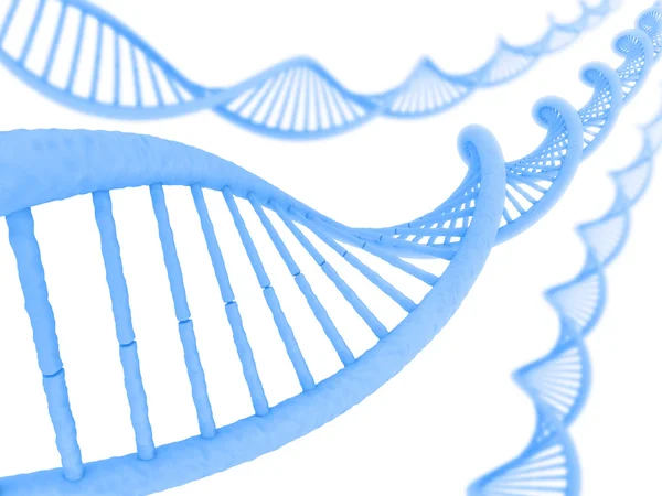 Estrutura longa do DNA — Fotografia de Stock