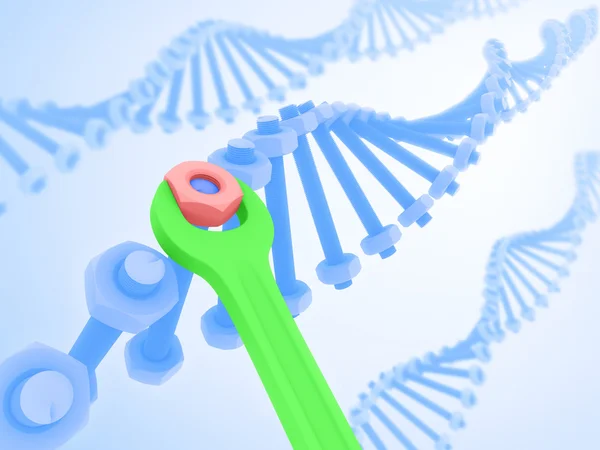 DNA manipulatie — Stockfoto