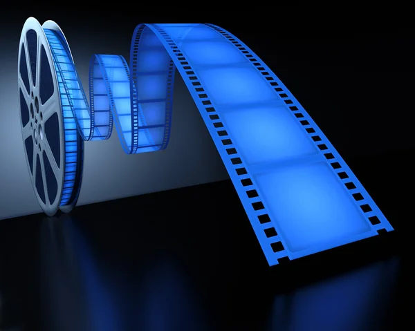 Film Reel Spot — Stock Photo, Image