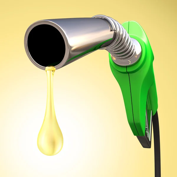 Benzina goccia — Foto Stock