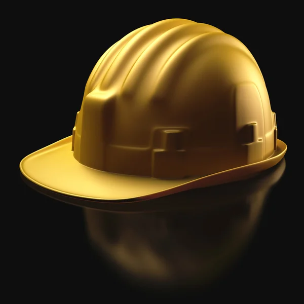 Gele helm — Stockfoto