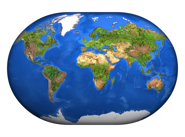 Map of the world — Stock Photo, Image