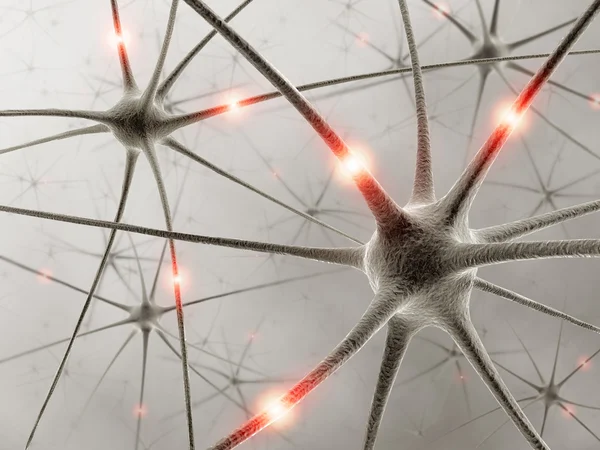 Concetto di neurone — Foto Stock