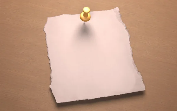 Empty piece of paper — Stock Photo, Image