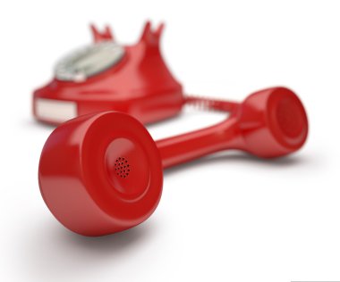Red Phone Speaker clipart