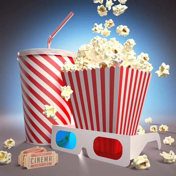 Pronto per il cinema — Foto Stock