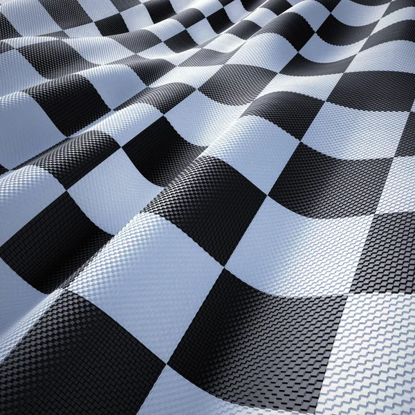 Checkered racing flag — Stock Photo, Image