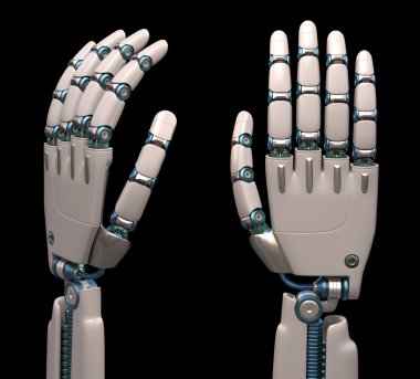 Robotic hands like human skeleton