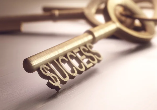 Key with sign Success — Stock Photo, Image