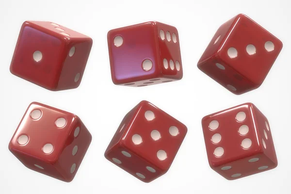 Dice Six Sides — Stockfoto