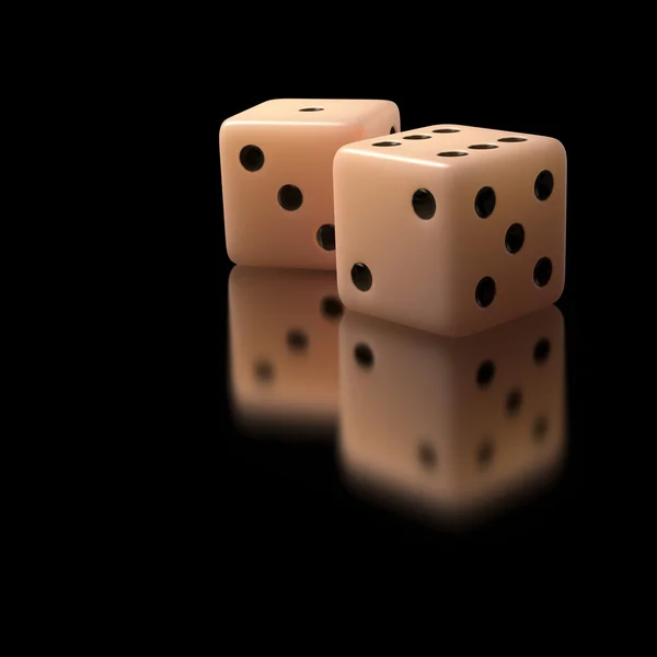 Two Dices — Stock Photo, Image