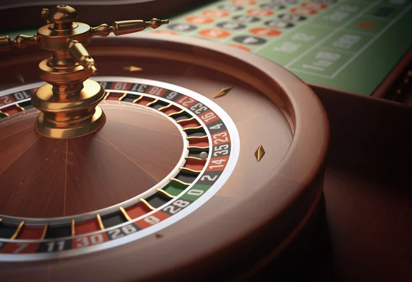 Roulette in het casino — Stockfoto