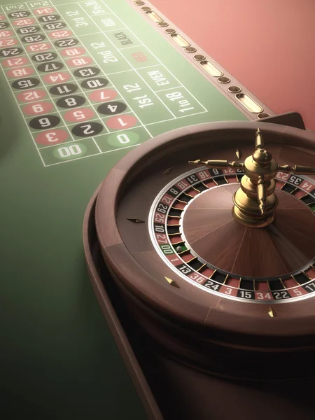 Roulette in het casino — Stockfoto