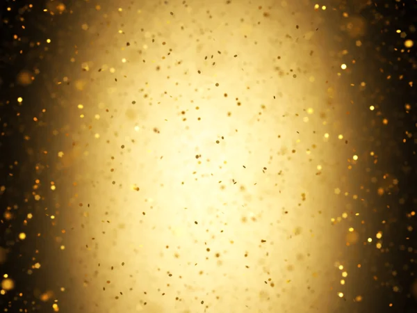 Confetti de oro —  Fotos de Stock