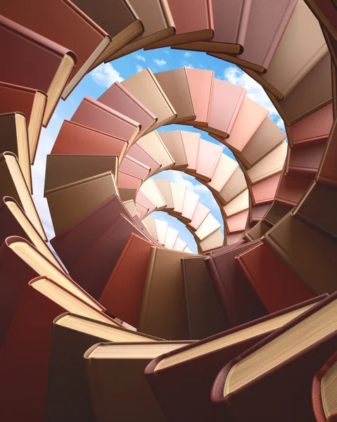 Spiral Books — Stock Photo, Image