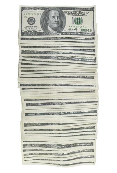 Several dollar bills — 스톡 사진