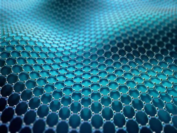 Crystallized Carbon Hexagonal System — Stock Photo, Image