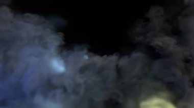 Kara Bulutlar ve Yıldırım Arkaplanı ve Döngüsü