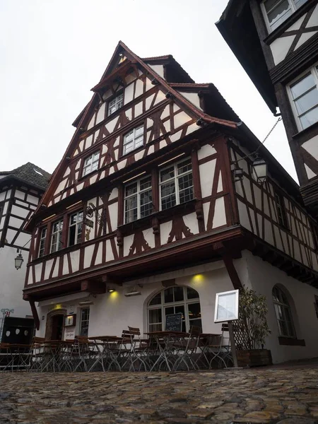 그림같은 건축물 라스부르 그랜드 에스트 Strasbourg Grand Est Bas Rhin — 스톡 사진