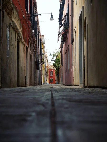 Vista Panorámica Las Pintorescas Pintorescas Fachadas Históricas Casa Las Calles — Foto de Stock