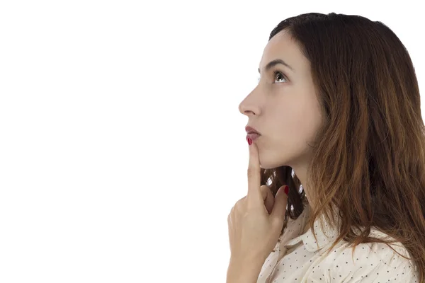 Mujer decidiendo —  Fotos de Stock