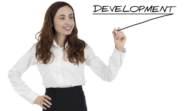 Development in business — Stock Photo, Image