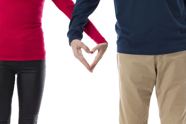 Couple hand in hand — Stock Photo, Image