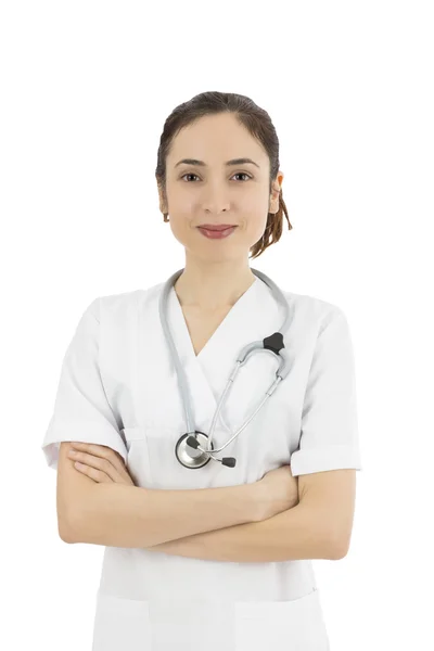Medical doctor or nurse portrait — Stock Photo, Image