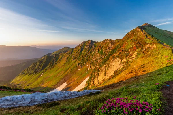 Μοναδικό Τοπίο Των Καρπαθίων Μάρμαρος Massif Όρος Πιπ Ιβάν Μαρμαρόσκι — Φωτογραφία Αρχείου