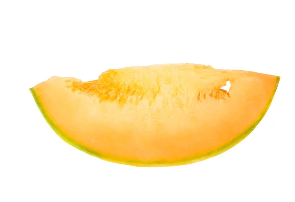 Pezzo di melone di colore arancione — Foto Stock