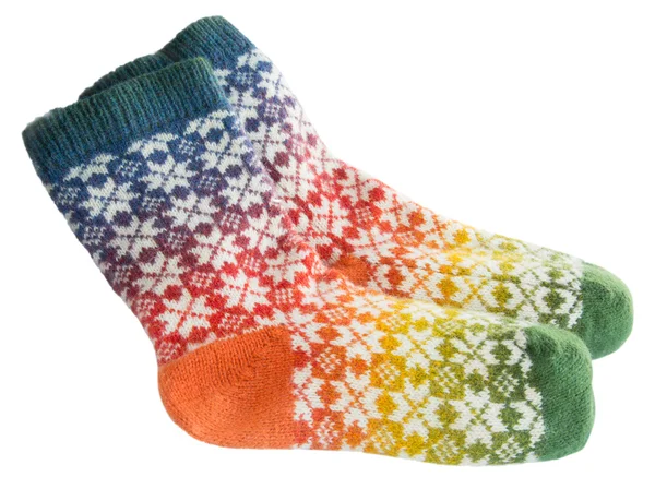 Çok renkli çorap