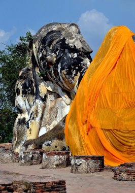 Ayutthaya, Tayland: Yatan Wat Lokaya Sutha Buda