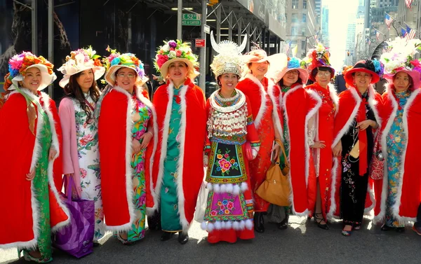 NYC:  Easter Parade on Fifth Avenue — Stock Photo, Image