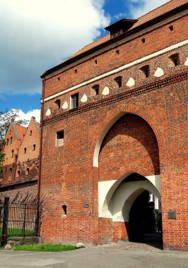 Torun, Polonya: 15. yüzyıl Kayıkçı'nın kapısı