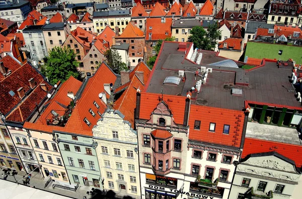 Torun, Polônia: Vista da Cidade Velha — Fotografia de Stock