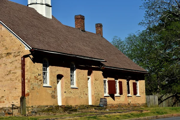 Bethabara,North Carolina: 1788 Gemeinhaus — Zdjęcie stockowe