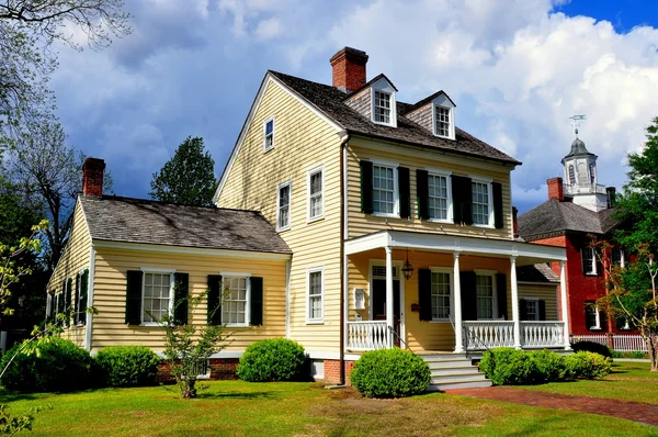 Nova Berna, NC: 1795 Cutting-Allen House — Fotografia de Stock