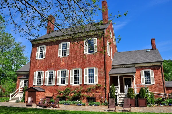 Hillsborough, NC: 1815 Ayr Mount Plantation House — Stock Photo, Image
