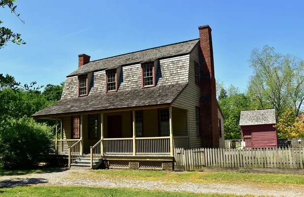 Bad, nc: 1790 van der veer house — Stockfoto