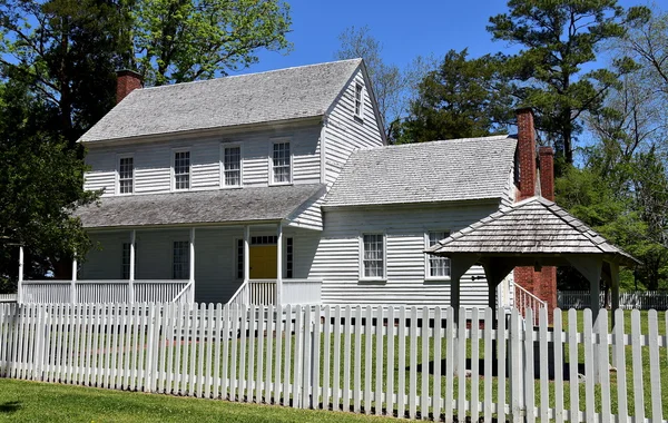 Bad, NC: c. 1820 Bonner House — Stockfoto